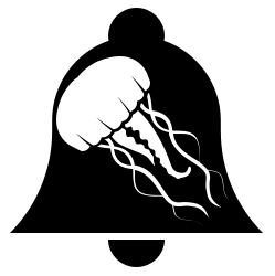 Diagonal jellyfish in bell
