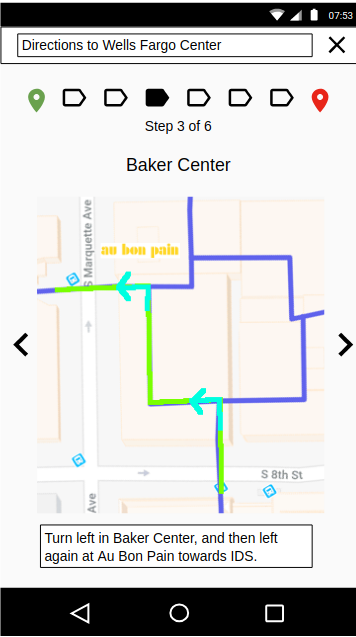 Skyway Guide App Navigation Step 3