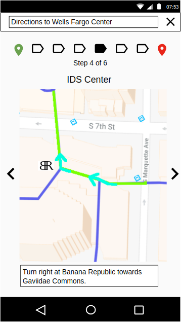 Skyway Guide App Navigation Step 4