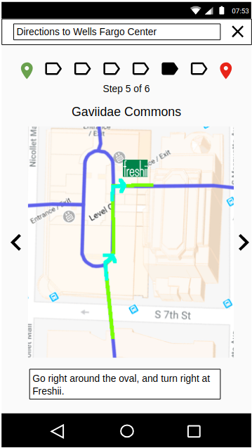 Skyway Guide App Navigation Step 5